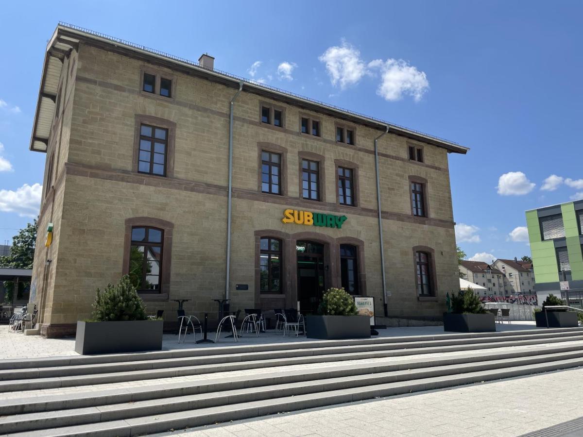 Hotel-Am-Bahnhof Stuttgart-ディツィンゲン エクステリア 写真